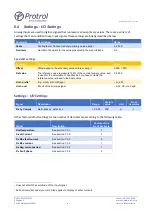 Preview for 45 page of Protrol IPC4020 User Manual