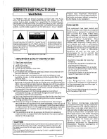 Предварительный просмотр 2 страницы PROTRON PHT-500X Instruction Manual