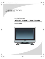 PROTRON PLTV-26M User Manual preview