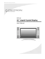 PROTRON PLTV-32 User Manual preview