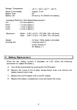 Preview for 8 page of PROVA AVM-01 User Manual