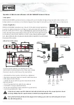 Предварительный просмотр 1 страницы Proval A240 NAMUR Operation & Maintenance Manual