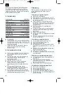 Preview for 58 page of Proviel 43.406.04 Operating Instructions Manual