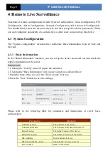 Preview for 14 page of Provision ISR 251IP5 Series User Manual