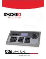 Provision ISR C06 Manual preview