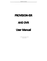 Preview for 2 page of Provision ISR IP Series User Manual