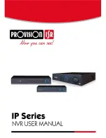 Provision ISR NVR-16400 User Manual preview