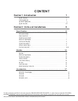 Preview for 2 page of Provision CHALLENGER PRO Technical Manual