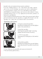 Предварительный просмотр 8 страницы Provision Creative Light CL586 Instruction Manual