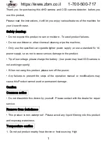 Preview for 1 page of Provision TM-43AHDBL Manual