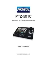 ProVisual PTZ-501C User Manual предпросмотр