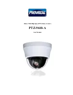 ProVisual PTZ-9610-A User Manual preview