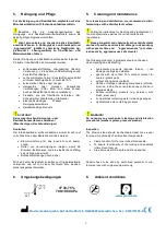 Preview for 5 page of provita IV-Stand Series Directions For Assembly And Use