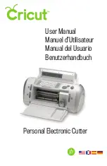 Provo Craft Cricut User Manual preview