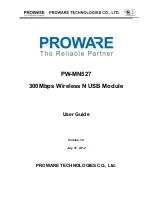 Proware PW-MN527 User Manual preview