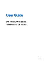 Предварительный просмотр 1 страницы Proware PW-RN401 User Manual