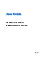 Proware PW-RN501 User Manual preview