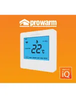 Preview for 1 page of prowarm protouch iQ User Manual