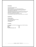 Preview for 2 page of Prowill PD-S326 User Manual