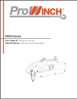 Предварительный просмотр 1 страницы Prowinch PWUZ Series User Manual