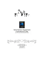 Preview for 1 page of ProWine n2Vin Operation Manual