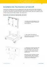 Preview for 10 page of Prowise iPro Wall Lift Assembly Manual