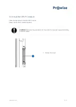 Предварительный просмотр 10 страницы Prowise PW.1.15055.1001 User Manual