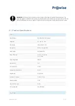 Предварительный просмотр 13 страницы Prowise PW.1.15055.1001 User Manual