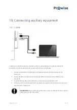 Предварительный просмотр 40 страницы Prowise PW.1.15055.1001 User Manual