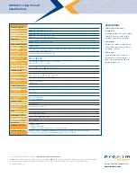 Preview for 2 page of Proxim 11b/g Specifications