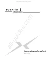 Предварительный просмотр 1 страницы Proxim Harmony 8570 User Manual