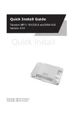 Preview for 1 page of Proxim MP11 5012-SUI Quick Install Manual