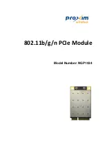 Предварительный просмотр 1 страницы Proxim NGP1024 Manual