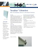 Proxim TeraStar EtherAnt Specifications preview