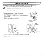 Preview for 48 page of Proxima 5900 User Manual