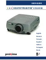Proxima 6150/6100 User Manual preview
