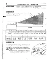 Preview for 8 page of Proxima 9250+ User Manual