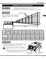 Preview for 7 page of Proxima 9260/9240 User Manual