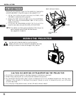 Preview for 8 page of Proxima 9260/9240 User Manual