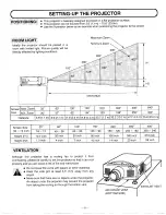 Предварительный просмотр 8 страницы Proxima Desktop Projector 5610 User Manual