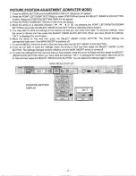 Preview for 37 page of Proxima Desktop Projector 9200 User Manual