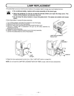 Preview for 48 page of Proxima Desktop Projector 9200 User Manual