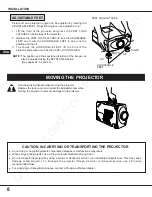 Preview for 9 page of Proxima Desktop Projector 9240 User Manual