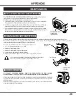 Preview for 50 page of Proxima Desktop Projector 9240 User Manual