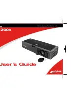 Proxima DP1200x User Manual preview
