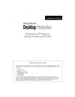 Preview for 8 page of Proxima DP2700 User Manual