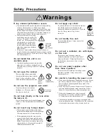 Preview for 4 page of Proxima DP5800 User Manual