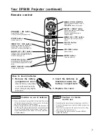 Preview for 7 page of Proxima DP5800 User Manual