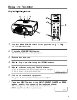 Preview for 9 page of Proxima DP5800 User Manual