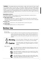 Preview for 3 page of Proxima DP6850 User Manual